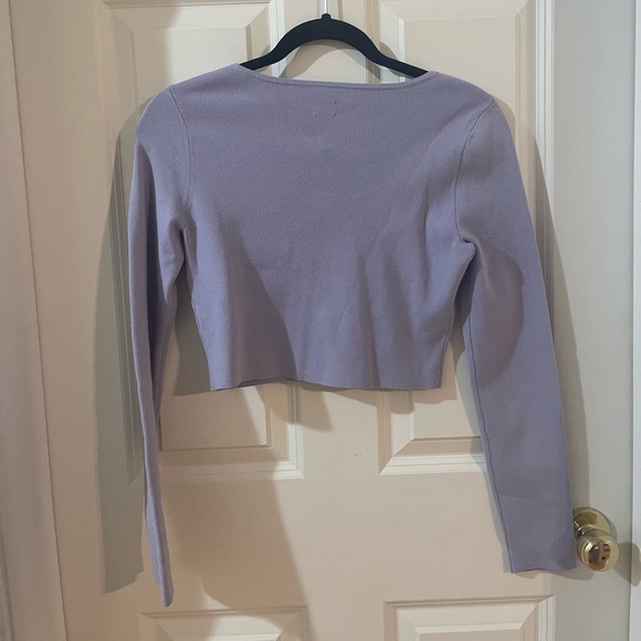 Aritzia sunday best cropped cardigan ; size s - Picture 2 of 2